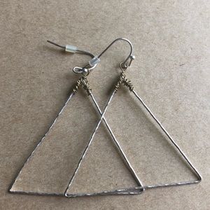 Triangle earrings